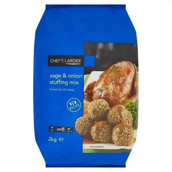 Chef's Larder Sage and Onion Stuffing Mix 2kg - Honesty Sales Main image