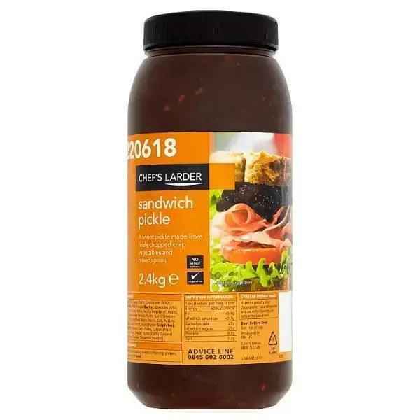 Chef's Larder Sandwich Pickle 2.4kg - Honesty Sales
