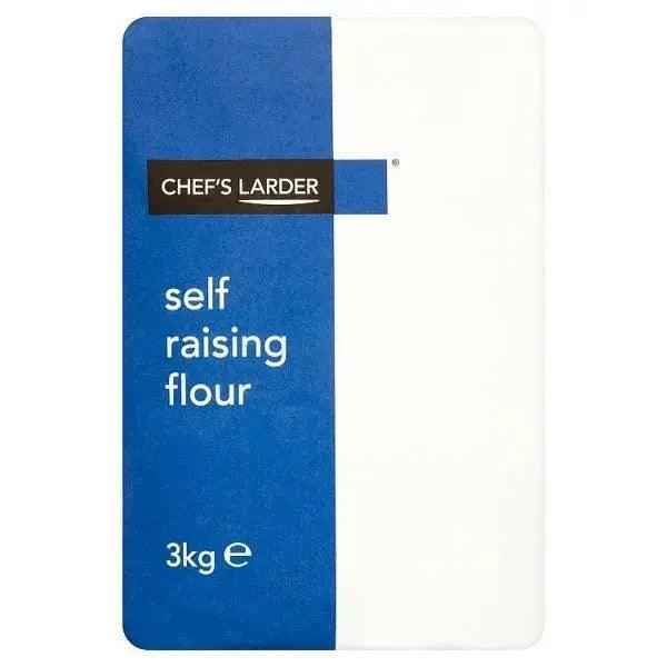Chef's Larder Self Raising Flour 3kg - Honesty Sales