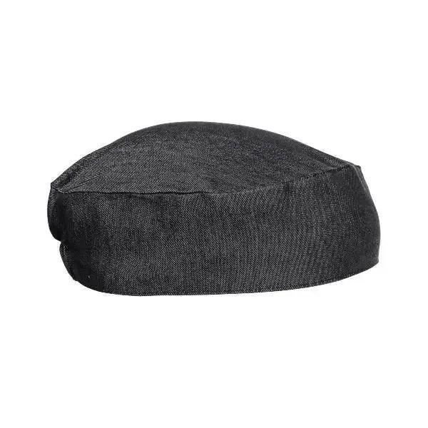 Chef Skull Cap Black Denim, Grey Denim and Black-White Check(Pack of 2) - Honesty Sales U.K