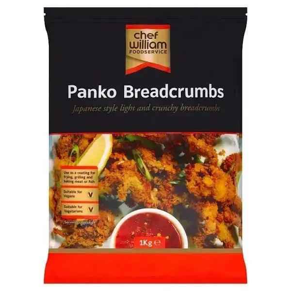 Chef William Foodservice Panko Breadcrumbs 1kg - Honesty Sales Main image