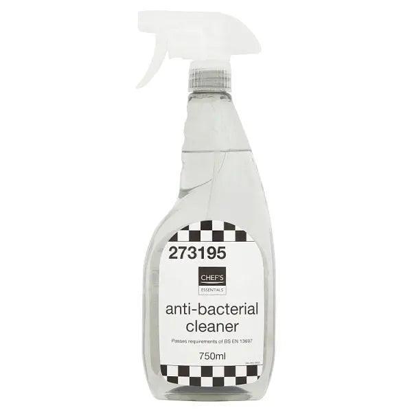 Chef's Essentials Anti-Bacterial Cleaner 750ml - Honesty Sales