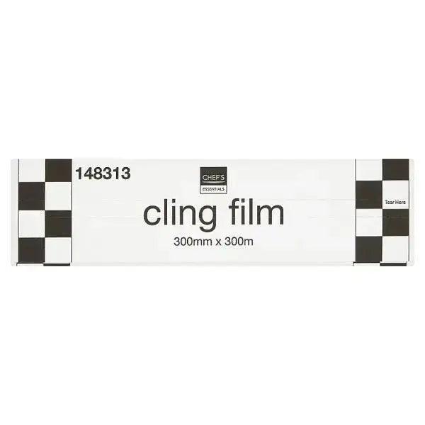 Chefs Essentials Cling Film 300mm x 300m - Honesty Sales
