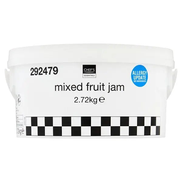 Chef's Essentials Mixed Fruit Jam 2.72kg - Honesty Sales