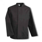 Chefs Jacket Long Sleeve Black, White 52'' - Honesty Sales