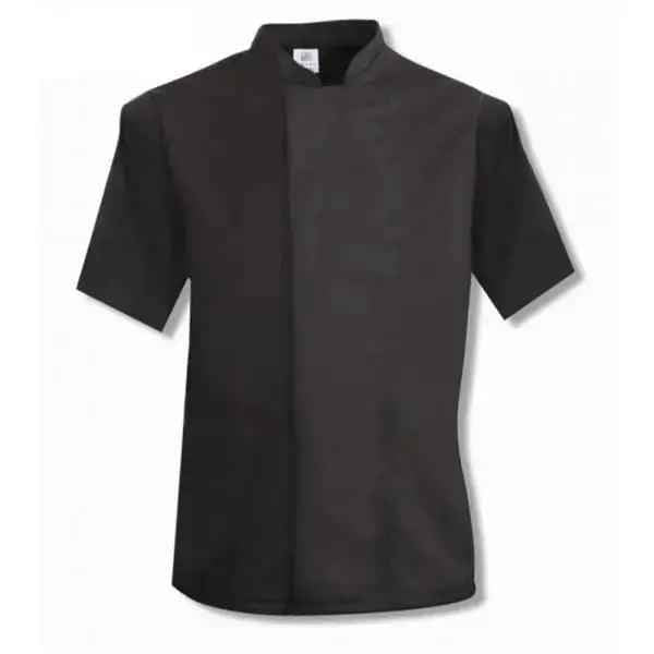 Chefs Jacket Short Sleeve Black, White - Honesty Sales Hauptbild