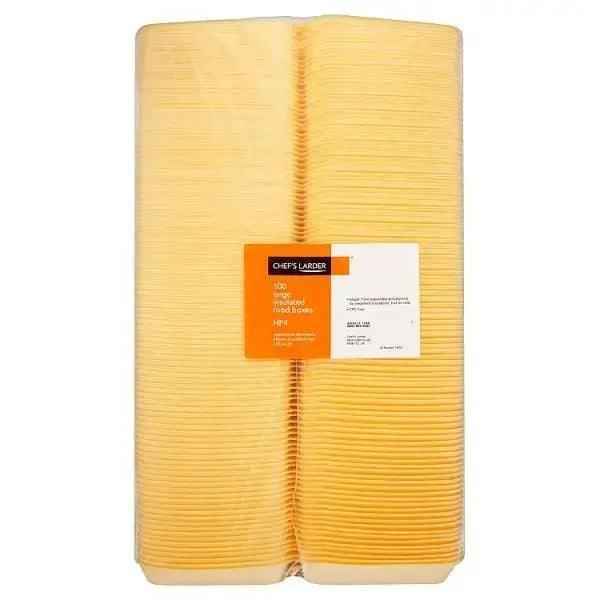 Chefs Larder 100 Large Insulated Food Boxes HP4 - Honesty Sales