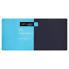 Chefs Larder 2 Ply Black Napkins 33cm Square 10 x 200s - Honesty Sales