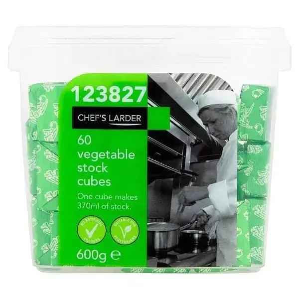 Chef's Larder 60 Vegetable Stock Cubes 600g - Honesty Sales