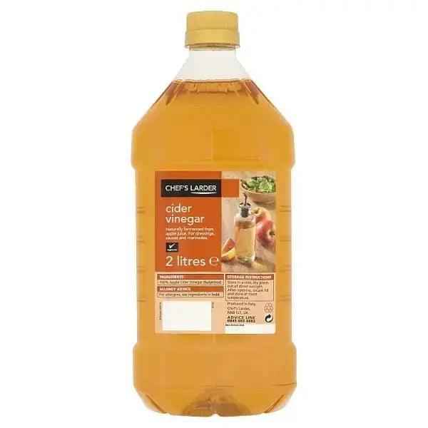 Chef's Larder Cider Vinegar 2 Litres - Honesty Sales