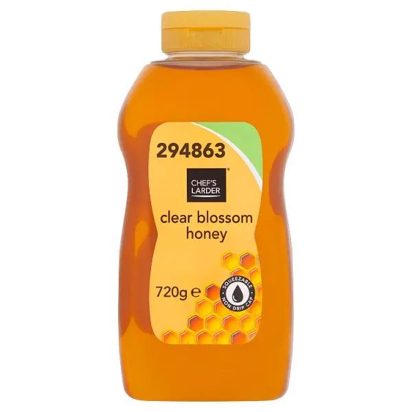 Chef's Larder Clear Blossom Honey 720g - Honesty Sales