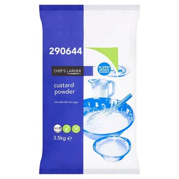 Chef's Larder Custard Powder 3.5kg - Honesty Sales