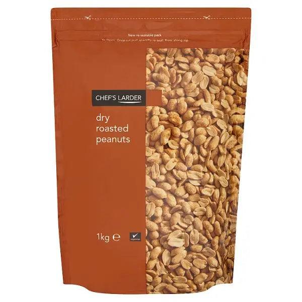 Chef's Larder Dry Roasted Peanuts 1kg - Honesty Sales