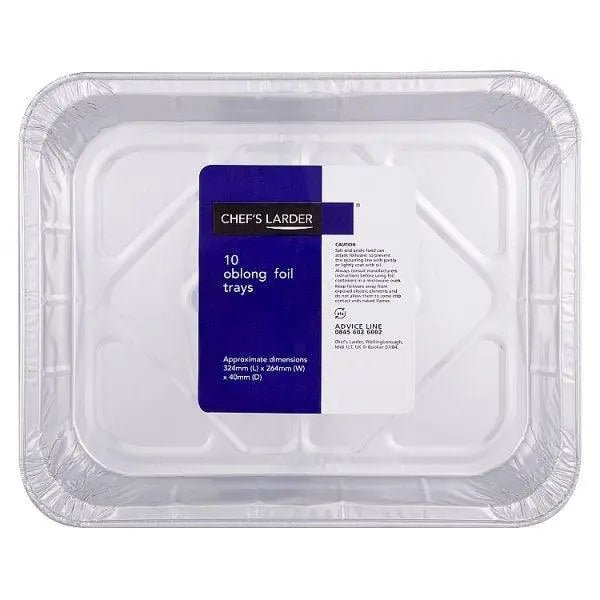 Chefs Larder Foil Trays with Lids - Honesty Sales
