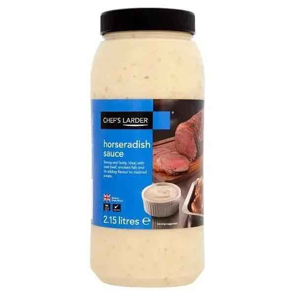 Chef's Larder Horseradish Sauce 2.15 Litres - Honesty Sales