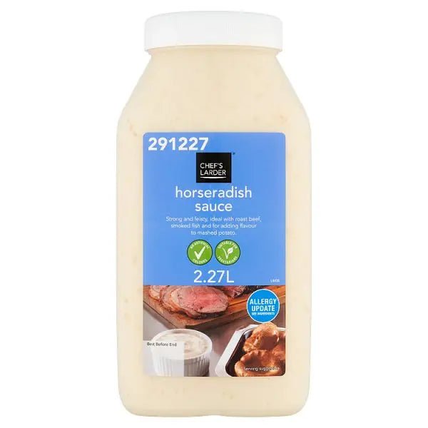 Chef's Larder Horseradish Sauce 2.27L - Honesty Sales
