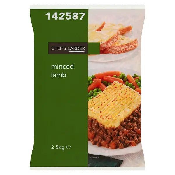 Chef's Larder Minced Lamb 2.5kg - Honesty Sales