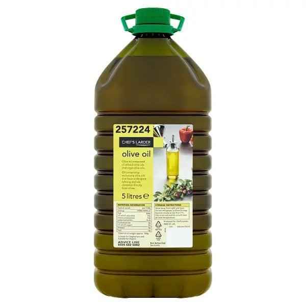 Chef's Larder Olive Oil 5 Litres - Honesty Sales
