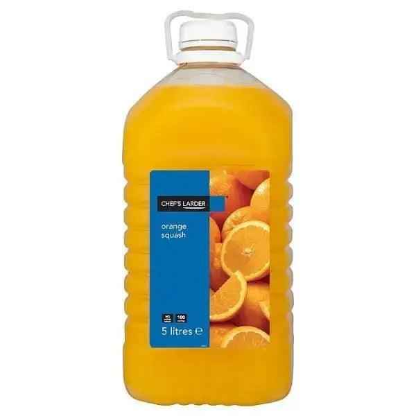 Chef's Larder Orange Squash 5 Litres - Honesty Sales