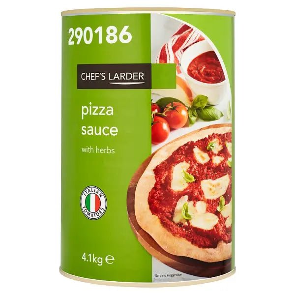 Chef's Larder Pizza Sauce with Herbs 4.1kg - Honesty Sales