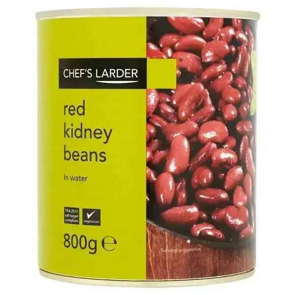 Chefs Larder Red Kidney Beans in Water 800g - Honesty Sales Hauptbild