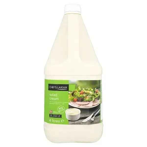 Chef's Larder Salad Cream 4 Litres - Honesty Sales