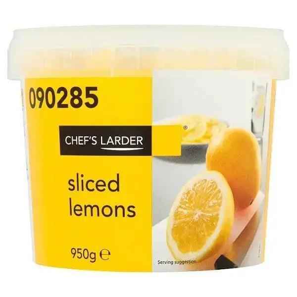 Chefs Larder Sliced Lemons 950g Sliced Lemons - Honesty Sales