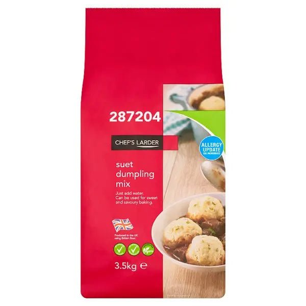 Chef's Larder Suet Dumpling Mix 3.5kg - Honesty Sales