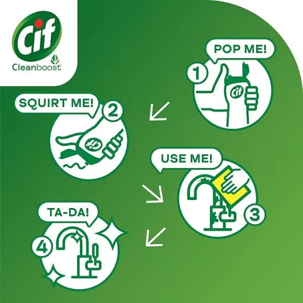 Cif Cream Cleaner Lemon 500 ml (Case of 8) - Honesty Sales
