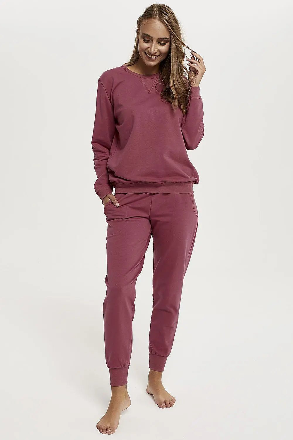 Classic Italian Fashion Panama Sweatshirt Set - Honesty Sales