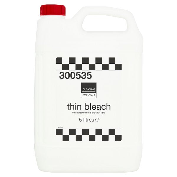 Cleaning Essentials Thin Bleach 5 Litres (3 x 5ltr) - Honesty Sales