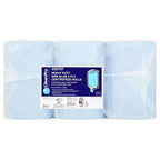 CleanPro 6 Heavy Duty Mini Blue Centrefeed Rolls 2 Ply - Honesty Sales