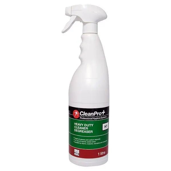 CleanPro+ Heavy Duty Cleaner Degreaser H1 1 Litre - Honesty Sales
