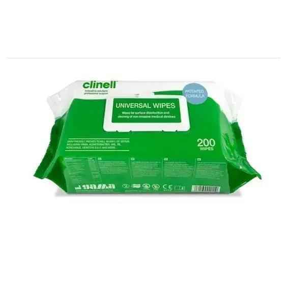 Clinell 200 Universal Wipes - Honesty Sales Main image
