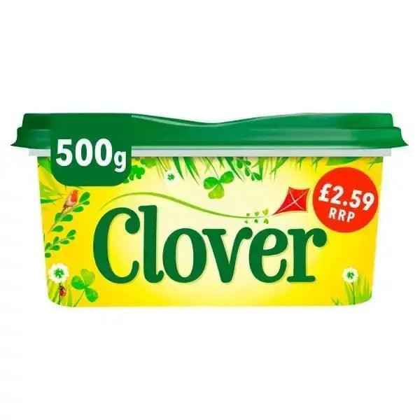 Clover Spread 500g Simply made with buttermilk (Case of 8) - Honesty Sales Main image