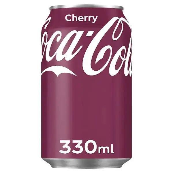 Coca-Cola Cherry 330ml (Case of 24) - Honesty Sales Image principale du produit