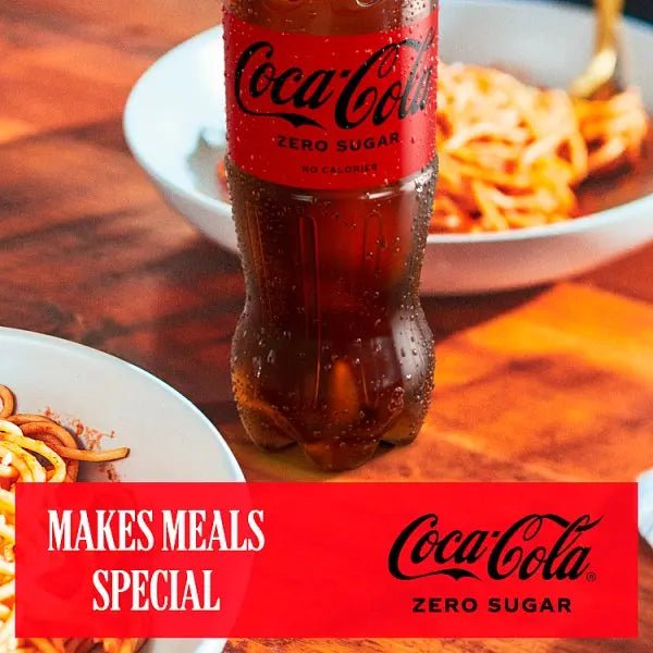 Coca - Cola Zero Sugar 1.25L (Case of 12) - Honesty Sales