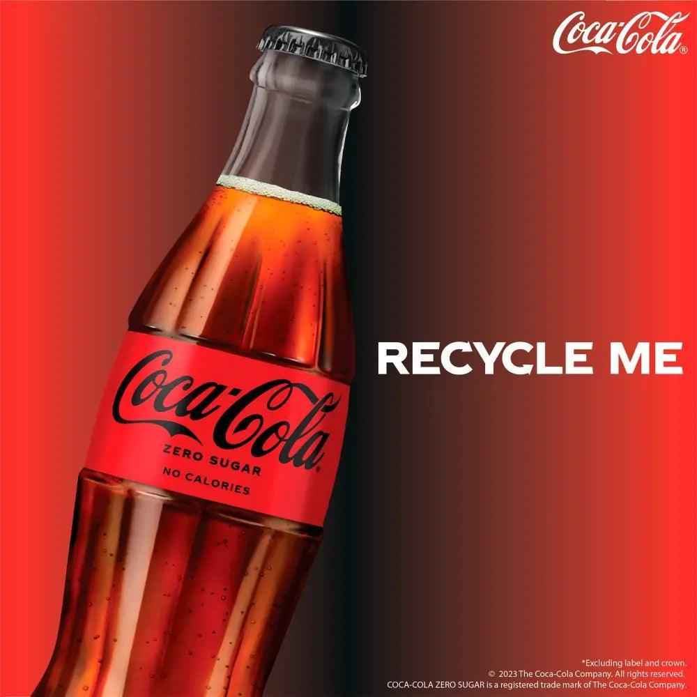 Coca-Cola Zero Sugar 24 x 330ml - Honesty Sales