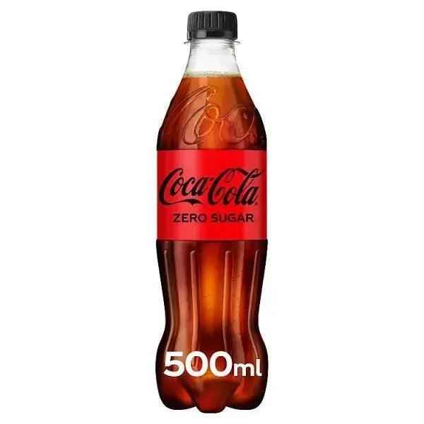 Coca-Cola Zero Sugar 500ml (Case of 12) - Honesty Sales