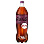 Coca-Cola Zero Sugar Cherry 1.75L (Case of 6) - Honesty Sales
