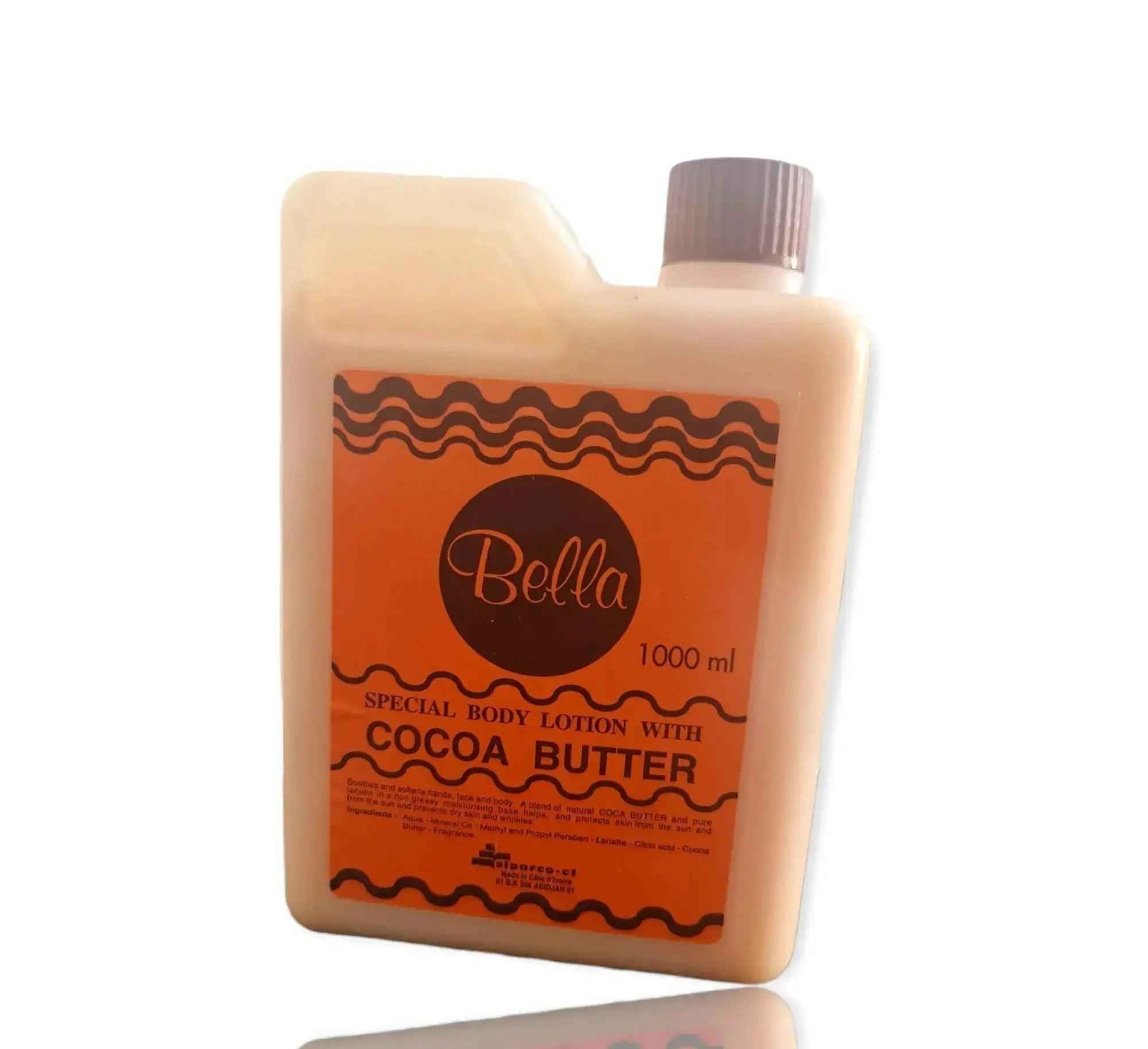 Cocoa Butter Body Lotion - BELLA Special Body Lotion with Cocoa Butter 1000 ml - Honesty Sales