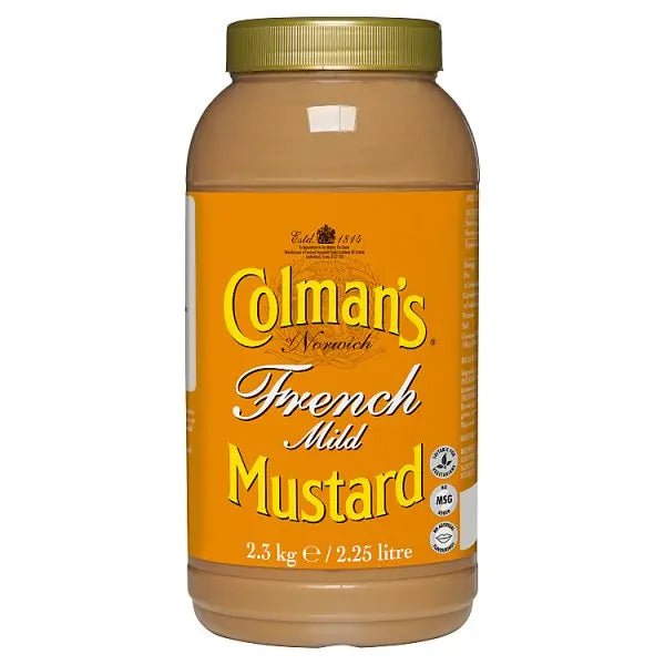 Colman's French Mild Mustard 2.25L - Honesty Sales