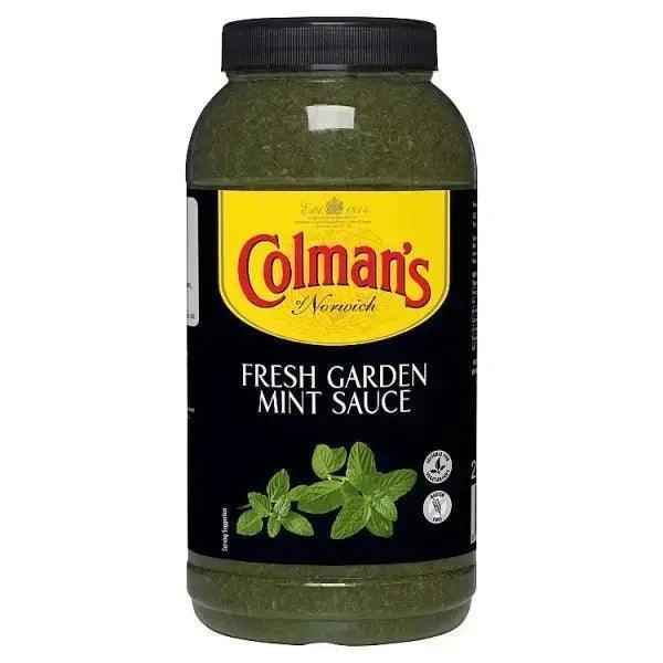 Colmans Fresh Garden Mint Sauce 2.25L - Honesty Sales Main image