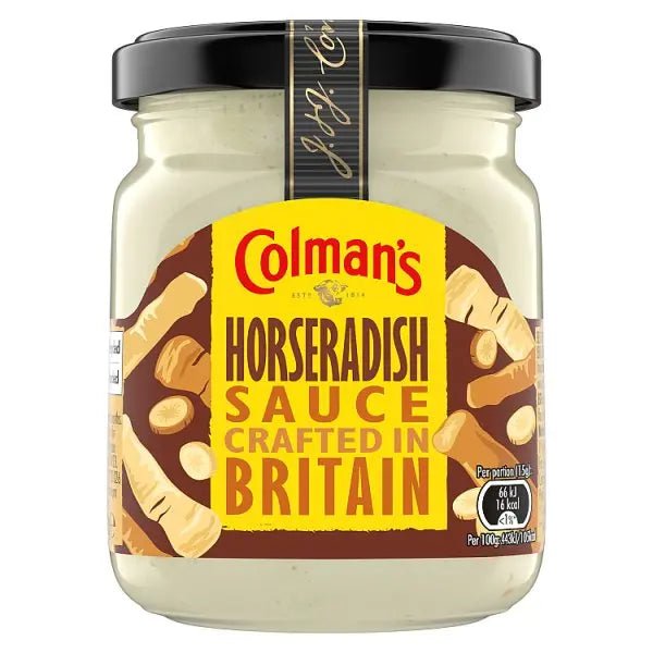 Colman's Sauce Horseradish 136 g (Case of 8) - Honesty Sales
