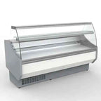 Coreco Refrigerated Curved Glass Serveover 2525mm - CVED-8-25-C - Honesty Sales