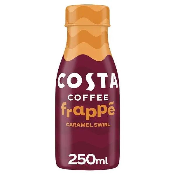 Costa Coffee Frappe Caramel Swirl 12 x 250ml (Case of 12) - Honesty Sales