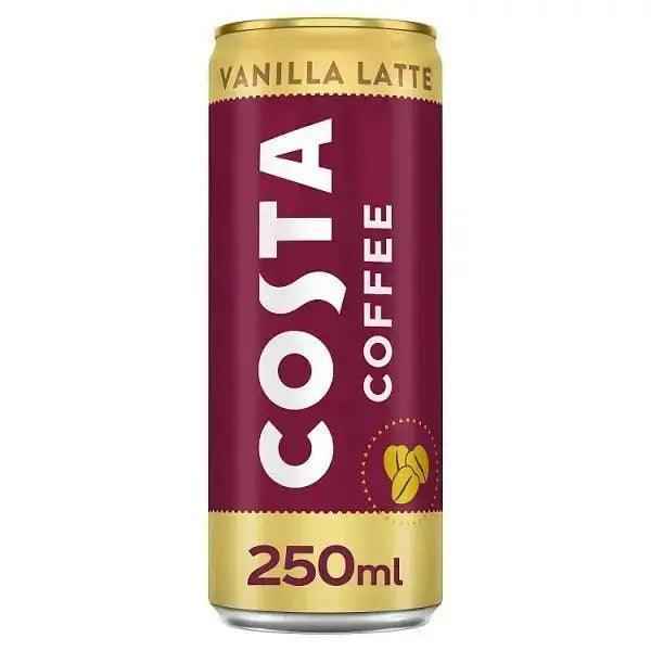 Costa Coffee Vanilla Latte 250ml (Case of 12) - Honesty Sales