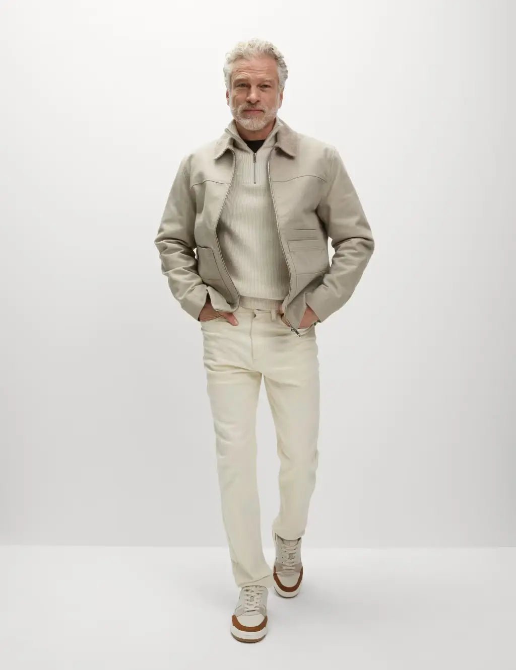 Cotton Rich Canvas Harrington Jacket - Honesty Sales