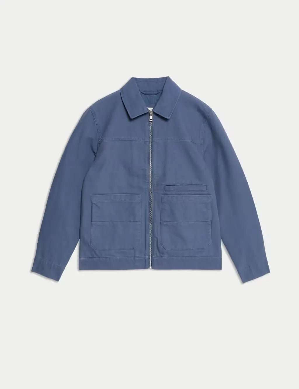 Cotton Rich Canvas Harrington Jacket - Honesty Sales