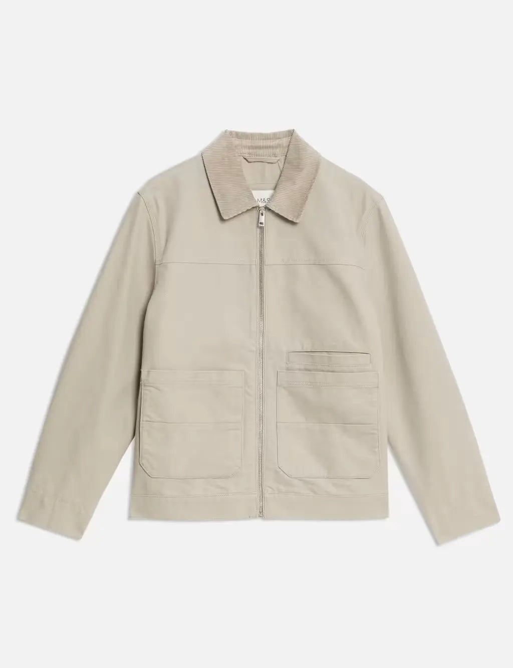 Cotton Rich Canvas Harrington Jacket - Honesty Sales